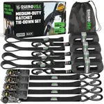 Rhino USA Ratchet Straps Tie Downs 