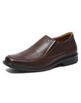 Monte Carlo Mens Brown Solid Slip on Genuine Leather Loafers (201808FW-1-9)