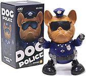 JOYSAE Dancing Police Dog,Robot Toys Boys and Girls Music,Lights,Walking and Dancing Around Children ,Electric Toys for The Kid 3 Years and up