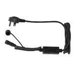 ConnectPro - 2m Black Starter Cable - UK Plug