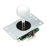 EG STARTS White Arcade Joystick DIY Kit 5Pin Stickers For USB Encoder Controllers Mame Jamma Raspberry Pi Retropie Projects