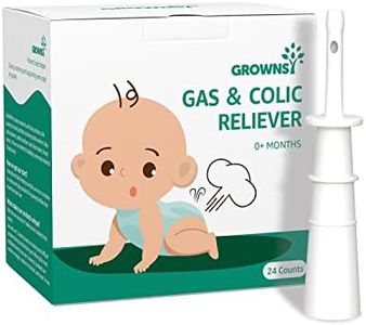 GROWNSY Gas and Colic Reliever for Babies, 24pcs Natural Baby Colic and Gas Relief, Colic Relief for Newborns, Infant Gas Colic Relievers