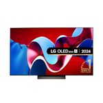 LG evo OLED55C44LA 55-Inch 4K UHD Smart TV, (α9 AI Processor Gen7, Dolby Atmos, Freeview Play and Amazon Alexa, 120Hz), Umber Brown [Model 2024]