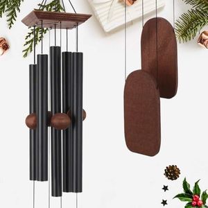 Wind Chimes Outdoor Large Deep Tone, Memorial Wind Chimes Outdoor, Gifts for Housewarming/Mother Day/Christmas, Outdoor Decor for Patio, Garden, Yard, Home (36 Inch Black Wind Chime)