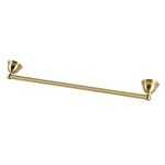 Kingston Brass BA3961BB Restoration 24-Inch Towel-Bar, Brushed Brass