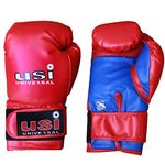 USI UNIVERSAL THE UNBEATABLE Kids Boxing Gloves, 612BV Bouncer Junior Training Mitt For Kickboxing, Punching Bag, Focus Pads, Sparring & Muay Thai mma, Thai Pad, Punching Gloves (Size Jr)