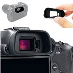 Soft Silicon R7 Eyecup Eyepiece，Extended Camera Eye Cup Viewfinder Special Designed for Canon EOS R7 Mirrorless Camera