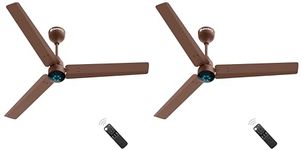 atomberg Renesa 1200Mm Bldc Motor 5 stars Rated Sleek Ceiling Fans With Remote | Upto 65% Energy Saving And Led | 2+1 Year Warranty (Brown) | Winner Of National Energy Conservation Awards (2022)