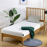 ZINUS 5 Inch Memory Foam Mattress / Bunk Bed Mattress, Narrow Twin Khaki