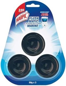 Harpic Flushmatic In-Cistern Toilet Cleaner Blocks, Aquamarine - 3U*50g-150g