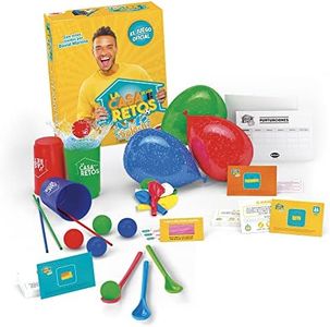 Bizak La Casa de los Retos Splash, El juego del programa más loco de la televisión, retos y elementos, un juego divertido para poner a prueba a toda la familia (35001927)