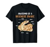 Snake Anatomy of a hooknose snake Snakes T-Shirt