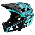 Lixada Full Face Helmet for Adult, Mountain Bike Racing Downhill MTB Helmet for Mountain Bike