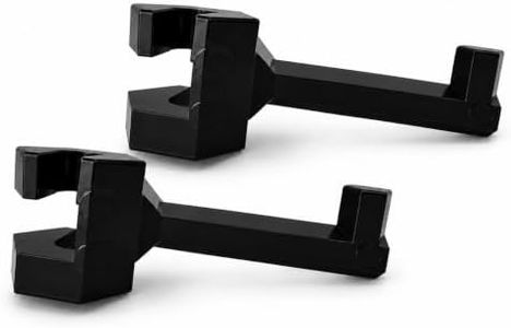 Bow Buddy® PRO 2-Pack – Twist-On Headrest Bow & Gear Holders for Trucks & SUVs, 100+ lb Capacity, Made in USA 2 Pack Black
