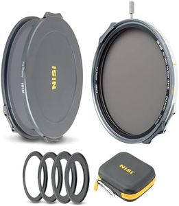 NiSi JetMag Pro VND Flex Kit 82MAG Magnetic Filter Kit (1-5 Stops True Color VND, 67mm/72mm/77mm/ 82mm Adaptors, Front Cap, Back Cap, Caddy Pouch)