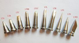 ShineNow Tool Quality Lead Free 10pcs LT Tip Set for Weller WD1000 WS81 WSD81 WSP80 WP80 FE75 MPR80 LT Series