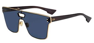 Dior Women's DIORIZON1 A9 NOA 99 Sunglasses, Gold (Gold Brgndy/Bl Blue)