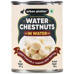 Urban Platter Water Chestnuts in Water, 567g (Drained Weight - 304g, Sweet, Tender, Ideal for Stir-Fries, Asian Dishes)