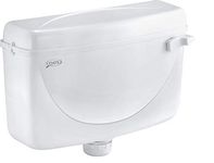 COATS Flushing Cistern, Flush Tank, Aquaflow 10 LTR Capacity, Air Freshner Smart PVC Flush Tanks for Toilets (White)