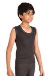 Inner Element Kid's Sleeveless Premium Thermal Top Charcoal Grey