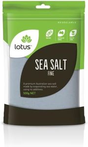 Lotus Fine Sea Salt 500 g, 500 g