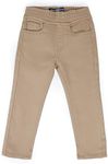 X RAY Toddlers Stretchy Colored Denim Jeans (2T - 4T), Casual Pants Boy Clothes for Boys with Elastic Waistband,Khaki, 3T