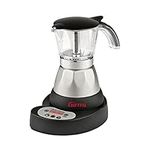 Girmi MC23 Moka elettrica Italian Electric Style Coffee Maker with programmable timer Silver