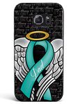 Inspired Cases In Loving Memory of My Dad - Teal Ribbon Case for Galaxy S7