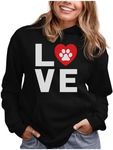 TeeStars - Dog Paw Print Sweatshirt