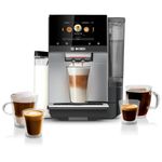 Bosch 800 Series Fully Automatic Espresso Machine 36 Drinks with Coffee World, Cold Brew, Double Cup, Integrated Milk Container, Smart Features, in Stainless Steel TQU60307