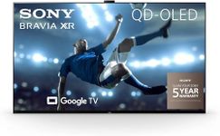 Sony XR-55A95K – BRAVIA XR™ - MASTER Series - OLED – 4K Ultra HD – High Dynamic Range (HDR) – Smart TV (Google TV) – Black (2022 model) + 5 Year Manufacturer Warranty