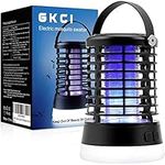 Bug Zapper Electric Mosquito Killer Insect Fly Trap Mosquito Attractant Trap Control with Camping Lamp for Indoor Outdoor Backyard Patio Camping Cordless and Hangable