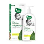 Mother Sparsh Plant Powered Natural Baby Shampoo With Vanilla Oil, Vitamin E & Coconut Oil | Nourishes Baby's Scalp & Hair - 400ml