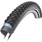 Schwalbe Marathon Plus MTB Tyres 27.5 x 2.1 Inches 54-584 mm Black Reflex 1 + Patch