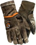 ScentLok Midweight Camo Shooters Gloves for Hunting and Outdoor Recreation (Mossy Oak Country Roots, Small)