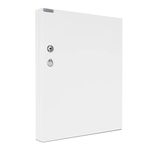 Pragati Systems KB-72 Alloy Steel Secure Key Cabinet Cum Wall Key Hanger Box (72 Key Slots, Ivory)