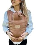 Kubbe Wrap Baby Sling Carrier for Newborns with Large Front Pocket - Baby Wrap Carrier for Newborn to Toddler Hands Free Stretchy Skin to Skin with Beanie Hat and Front Pocket