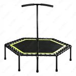 KOSTEN SPORTS 48” Fitness Trampoline with Adjustable Handle – Low-Impact Cardio & Strength Training | Heavy-Duty Frame | Perfect for Home or Gym Use