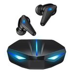 MetaTronics Premium True Wireless Gaming Earbuds with Light Weight Design | Featuring Lighting, Long Play Time, and Powerful Mic | Waterproof Design Perfect for Intense Gaming Sessions