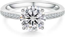 KRKCLIFE Moissanite Diamond Promise