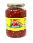 Cento Diced Hot Cherry Pepper Hoagie Spread 32 FL OZ