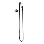 Moen 3861PW Single Function Hand Shower with Wall Bracket and Hose, Pewter