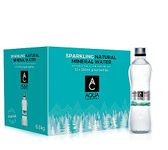 AQUA Carpatica Glass 330ml x 12 - Pure Natural Sparkling Mineral Water for Optimal Hydration, Nitrate-Free, Abundant in Calcium & Magnesium, Naturally Alkaline, Enriched with Natural Electrolytes