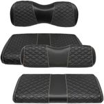 SAMXOMAP Golf Cart Seat Covers Fron