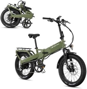 LECTRIC XP4 750 Folding Step-Over Bike for Adults, Pine Green - Lightweight eBike with 48V Battery 85 Mile Range, 28Mph Power Peak 1310W, Hydraulic Brakes, TFT Display, 5 Riding Modes & Throttle