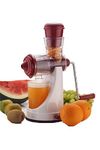 Portable Juicer Machine Juicer Hand Juicer for Fruits and Vegetables with Steel Handle Vacuum Locking System,Shake,Fruit Juicer Machine for All Fruits (Multi)