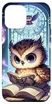 iPhone 15 Pro Max Kawaii Owl Readin