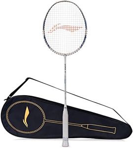 Li-Ning G-Force X5-79 Grams G6 Badminton Racket (White Blue)