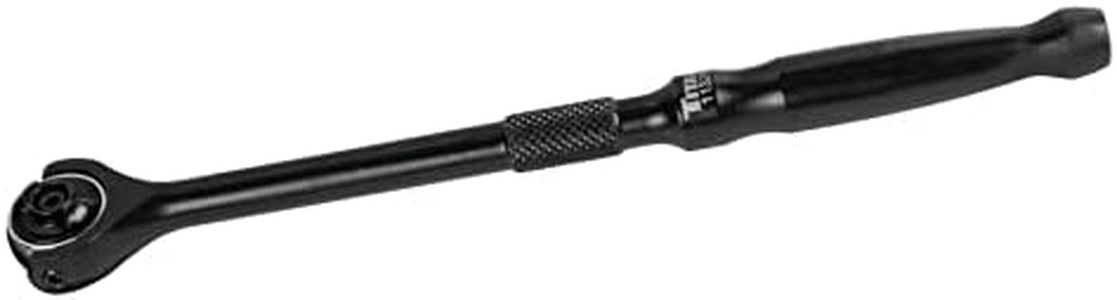 Titan 11328 1/4-Inch Drive x 7-Inch 90-Tooth Swivel Head Ratchet