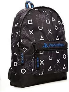 Playstation Official Black Controller Backpack PS4, PS5, Black